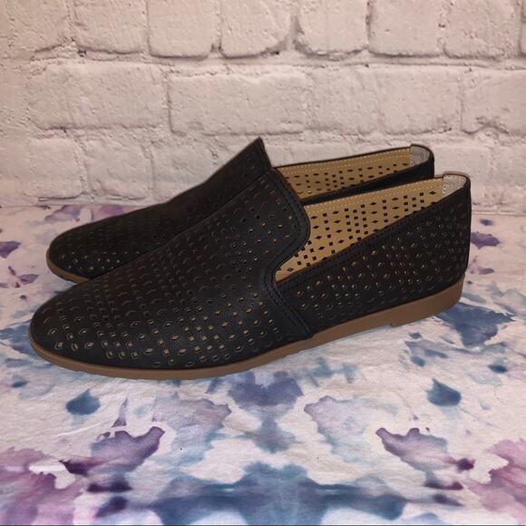 Franco Sarto Faryn Suede Black Loafer - Picture 3 of 9